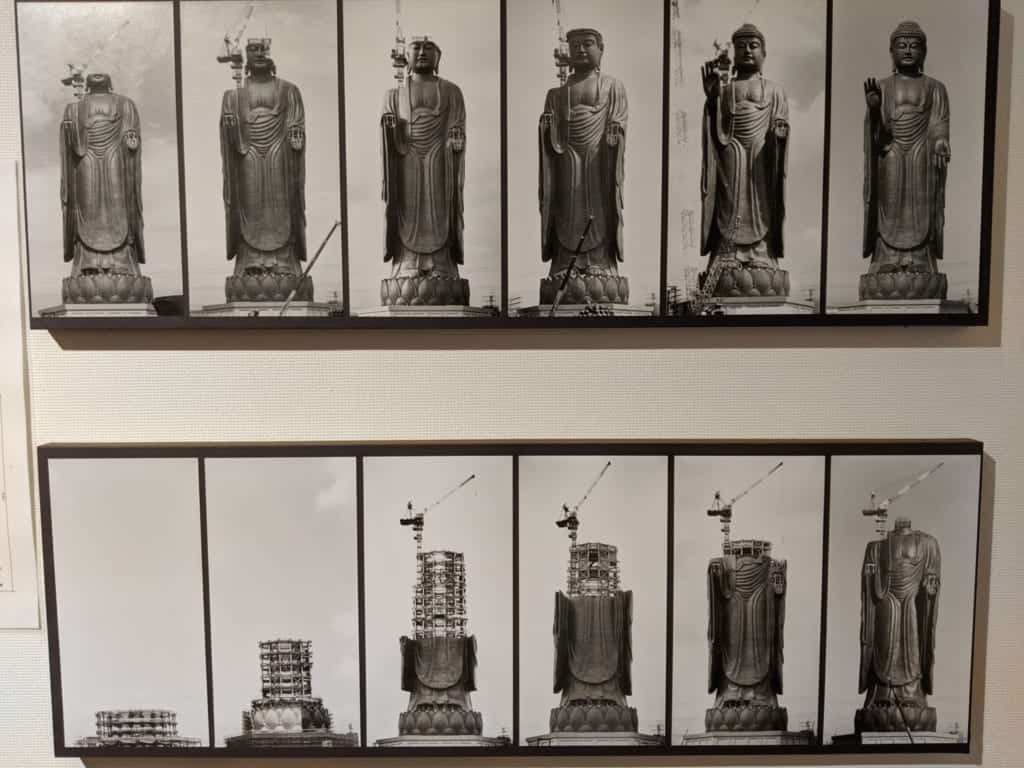 Construction Picture of Ushiki Daibutsu