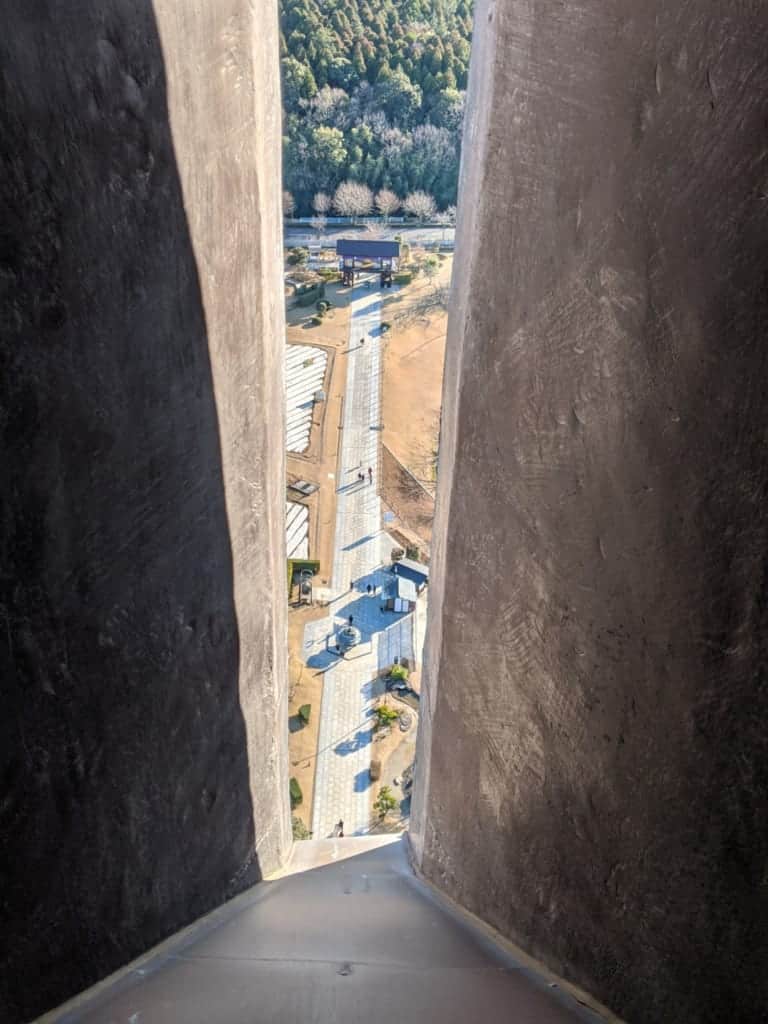 View From the Highest Level of Ushiki Daibutsu