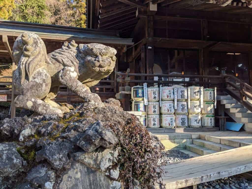 Guardian Statue at Tsukuba Shrine
