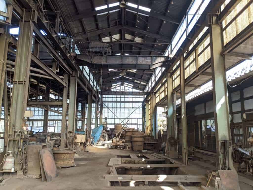 Kotabe Foundry in Sakuragawa, Ibaraki