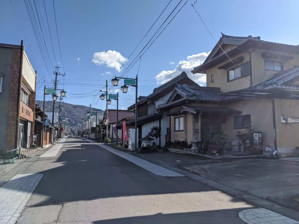 Makabe Street in Sakuragawa