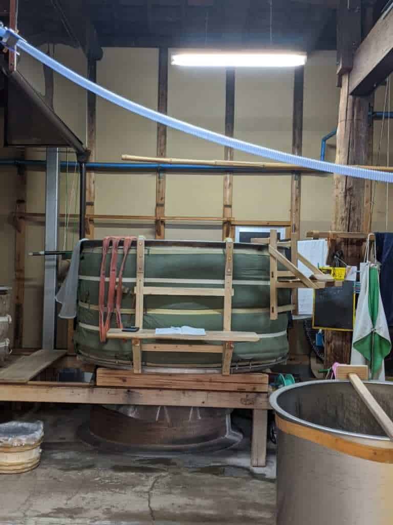 Sake Brewing Vats