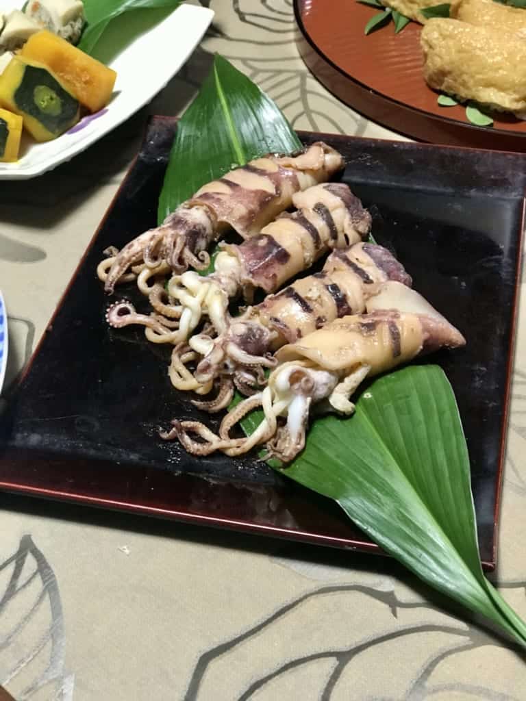 Fresh octopus in Ojika island