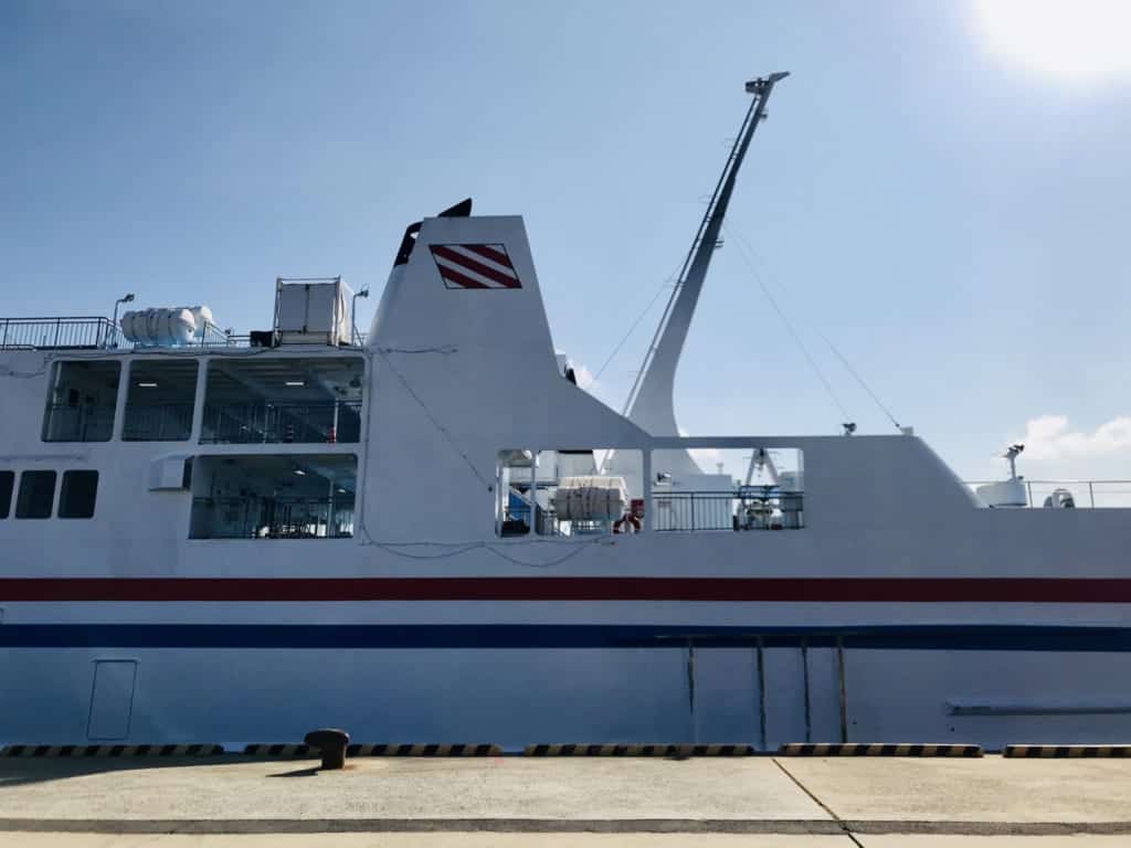 Taiko boat to Fukuoka