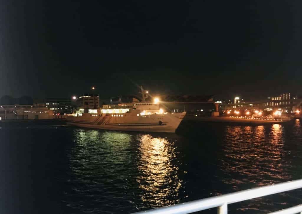 The night ferry boat to Ojika 3