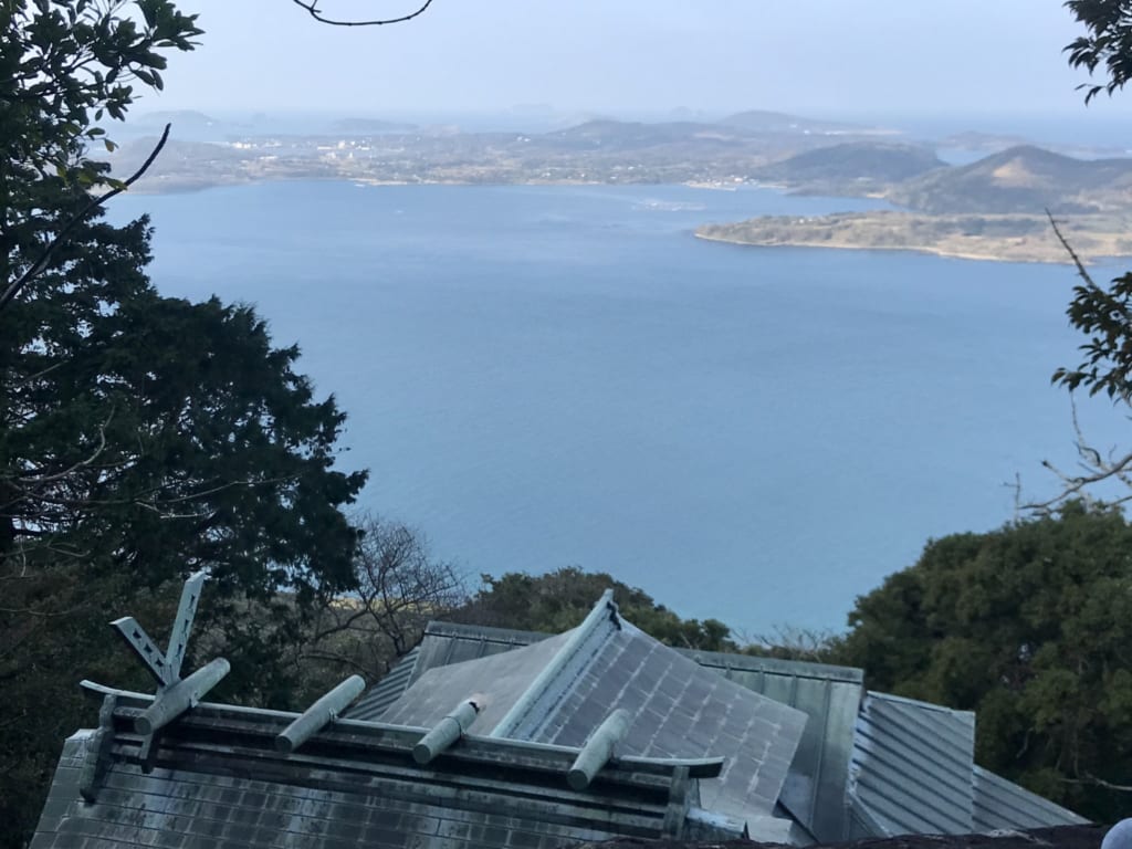 Top of the abandoned island of Nozaki