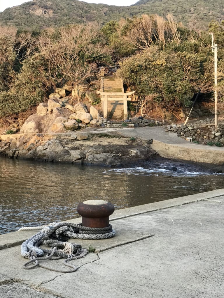 View from the docks of Nozaki Island