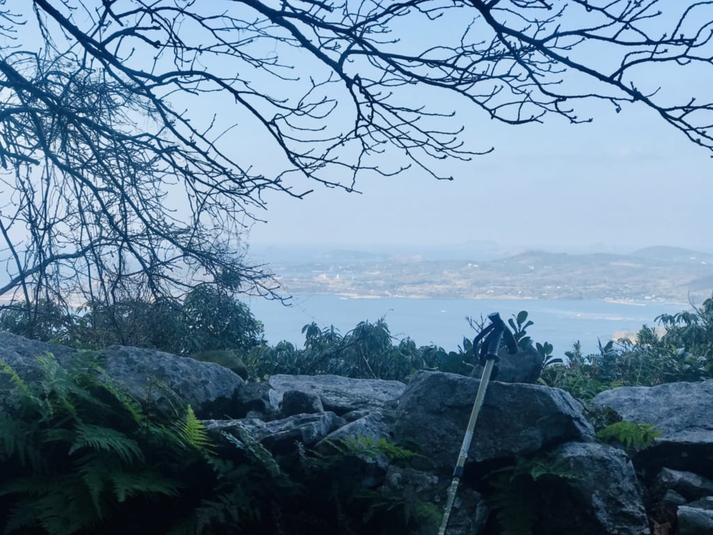 Trekking on the abandoned Nozaki Island