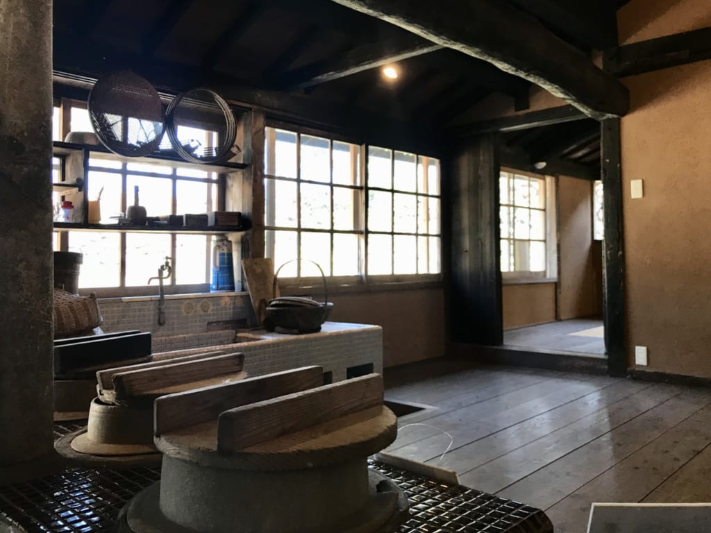 The kitchen of the former house of the Nzaki Island's priest