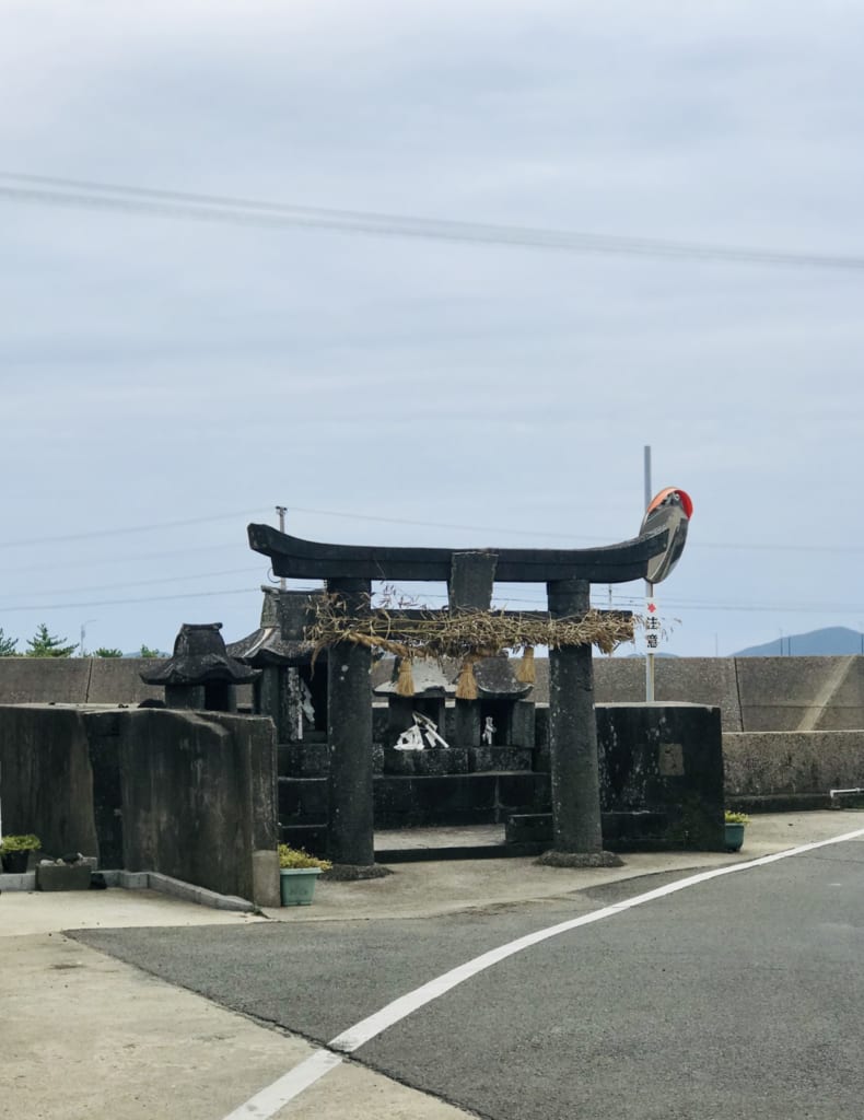 Small stone shrine on Ojika Island