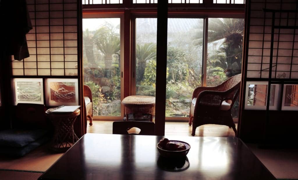 Old traditional house in Izumi, Kagoshima, Japan
