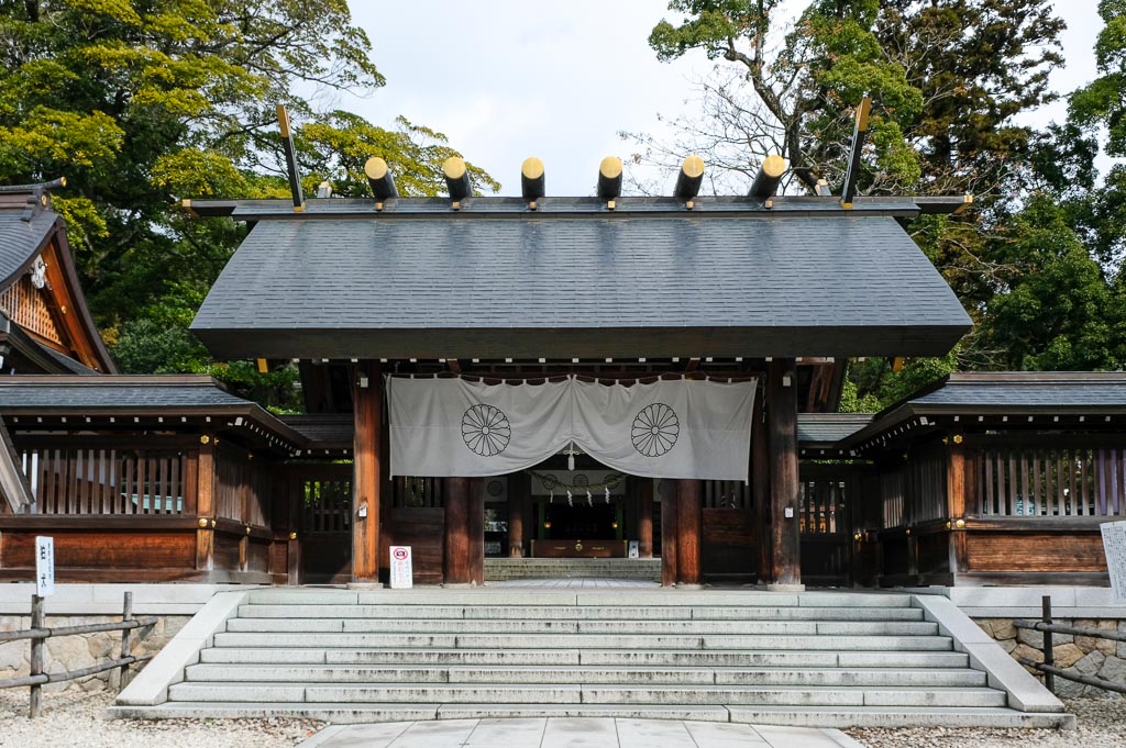 Motoise Kono Shrine at Amanohashidate, one of the top three scenic sights in Japan