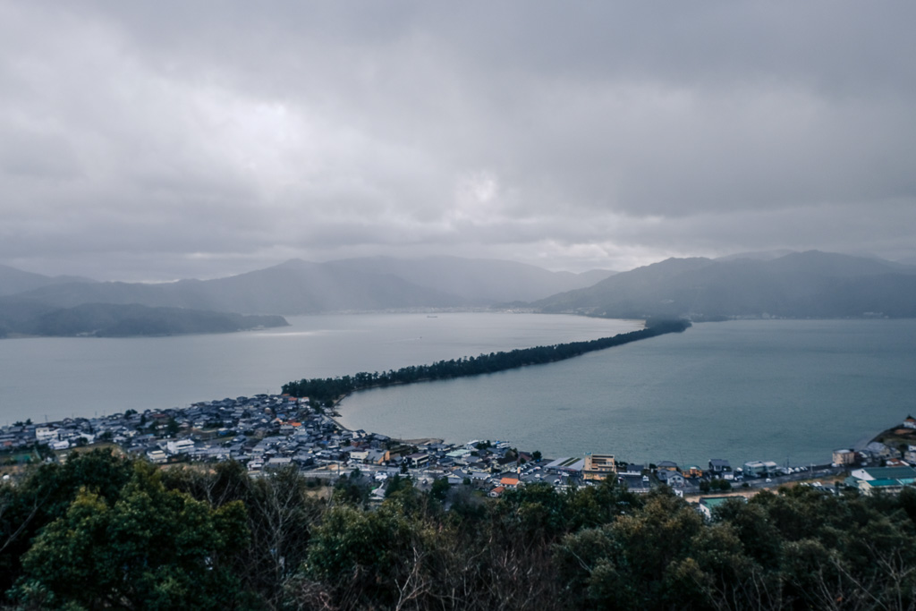 Amanohashidate, one of the top three scenic sights in Japan