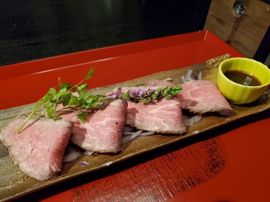 One of the delicious dishes at Kikko Restaurant