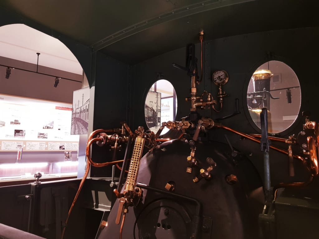 Botchan train museum in Matsuyama.