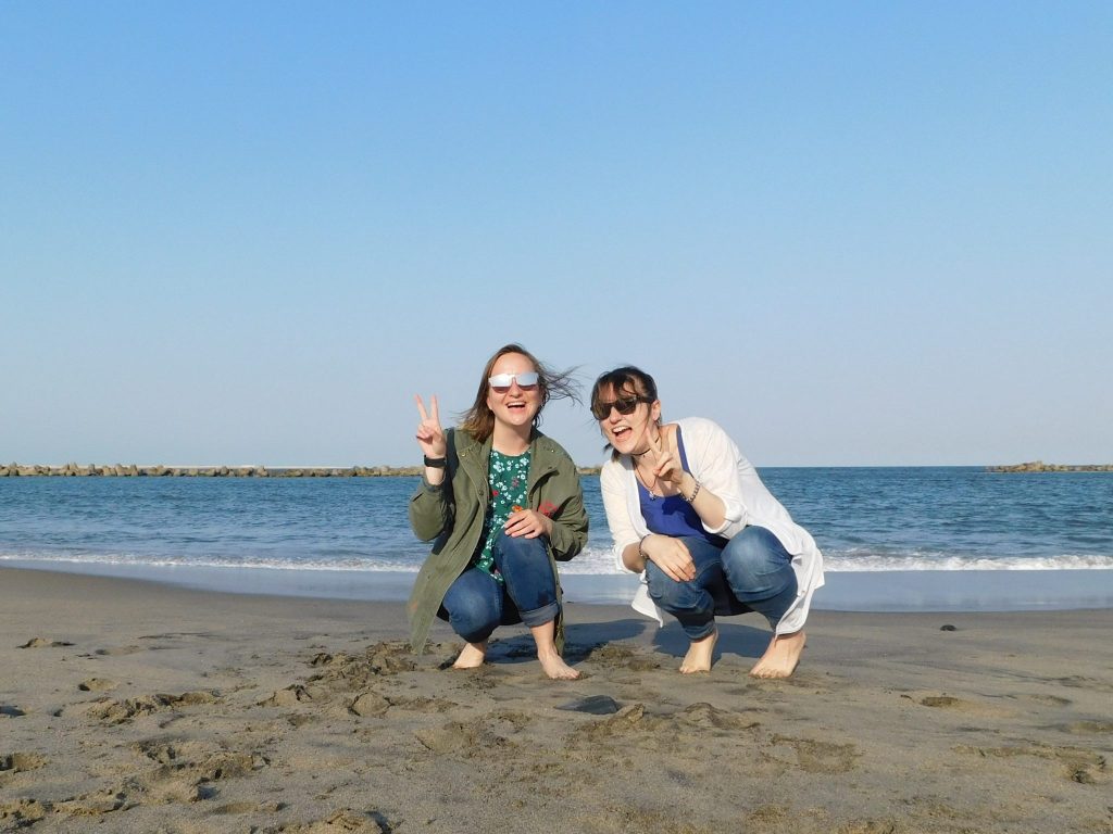 Ajigaura beach in Ibaraki prefecture.