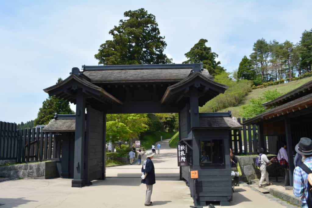 The rebuilt Hakone Checkpoint, an important gateway to the Tokaido