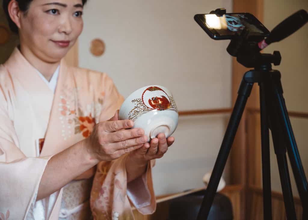 haiken for online tea ceremony