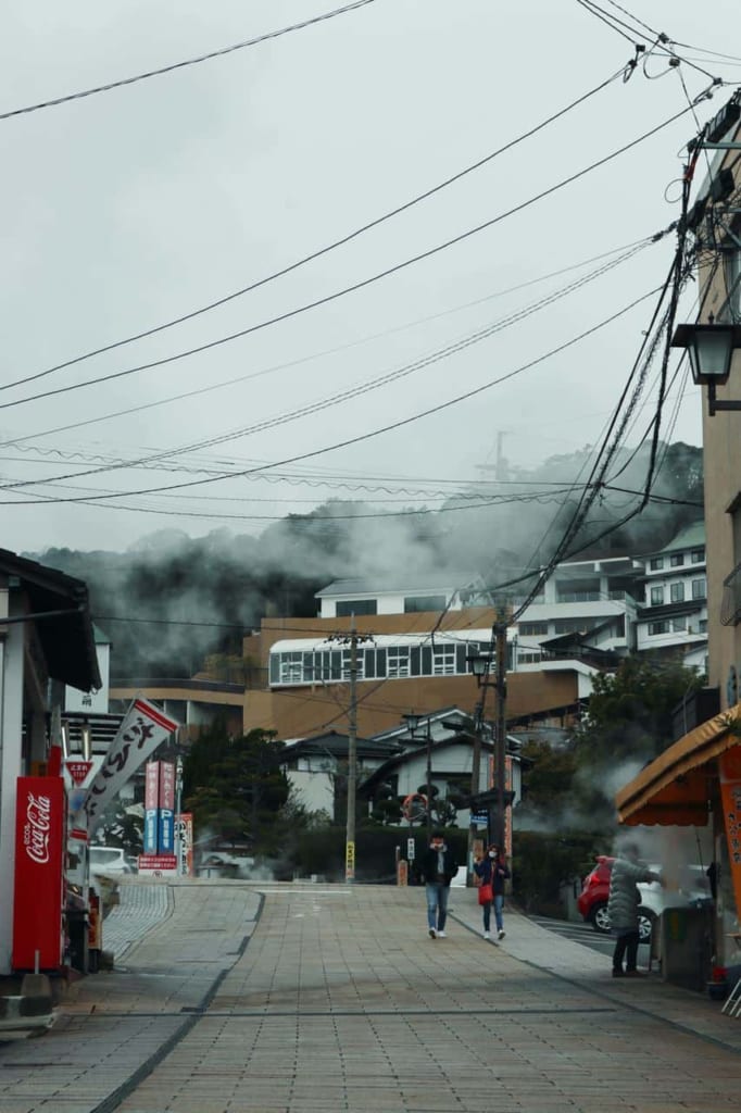 Steam Streets of Beppu, Oita, Japan