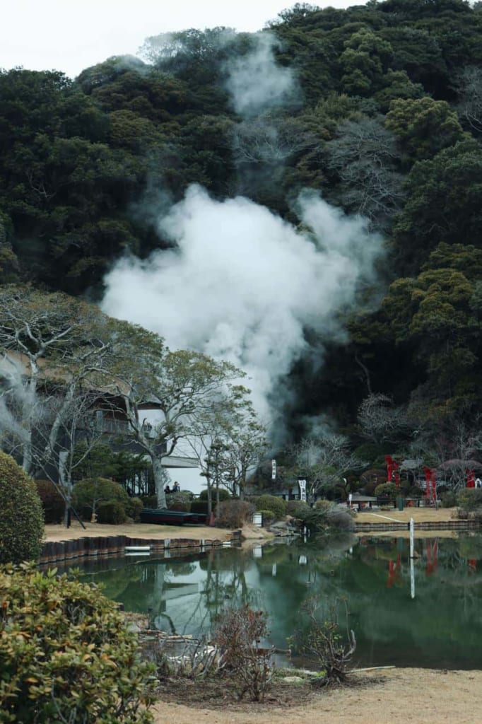 The sea's hell in Beppu, Oita, Japan