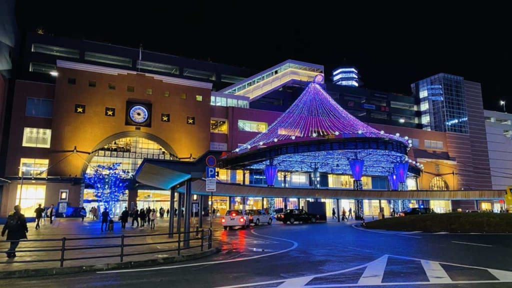 Wonderful Station of Oita, next to the hotel