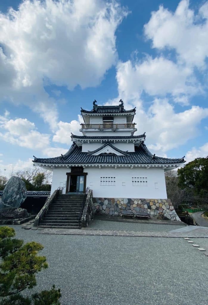 Kitsuki castle in Kitsuki, Oita, Japan