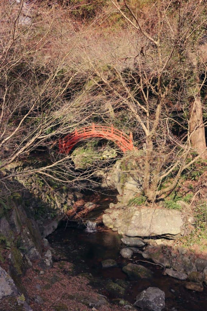 Japanese temple Futagoji, Oita, Japan
