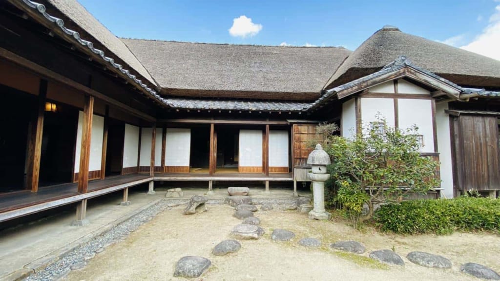 Ohara residence at the Samurai town in Kitsuki, Oita, Japan