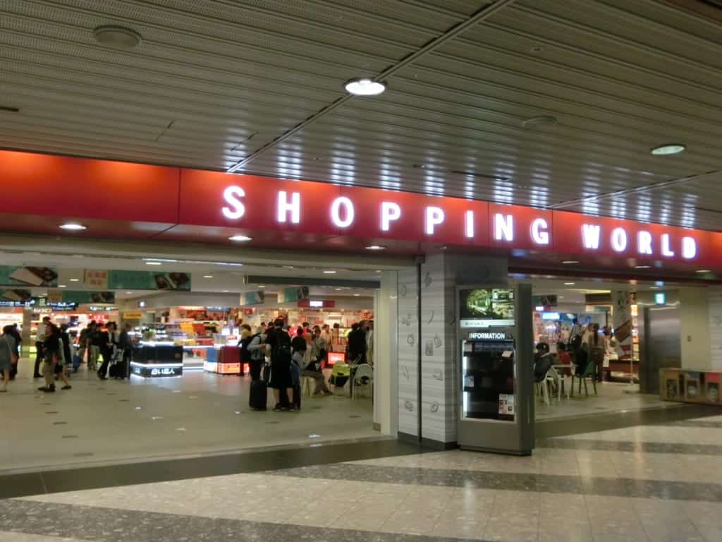 New Chitose Airport shopping world