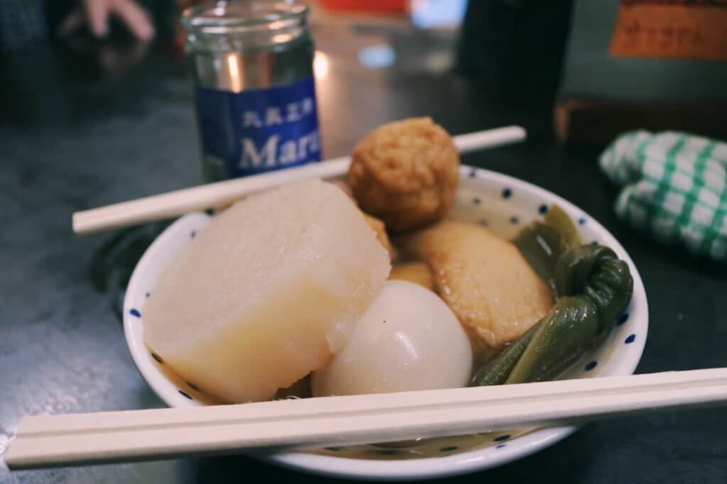 this was our oden order, with many ingredients 