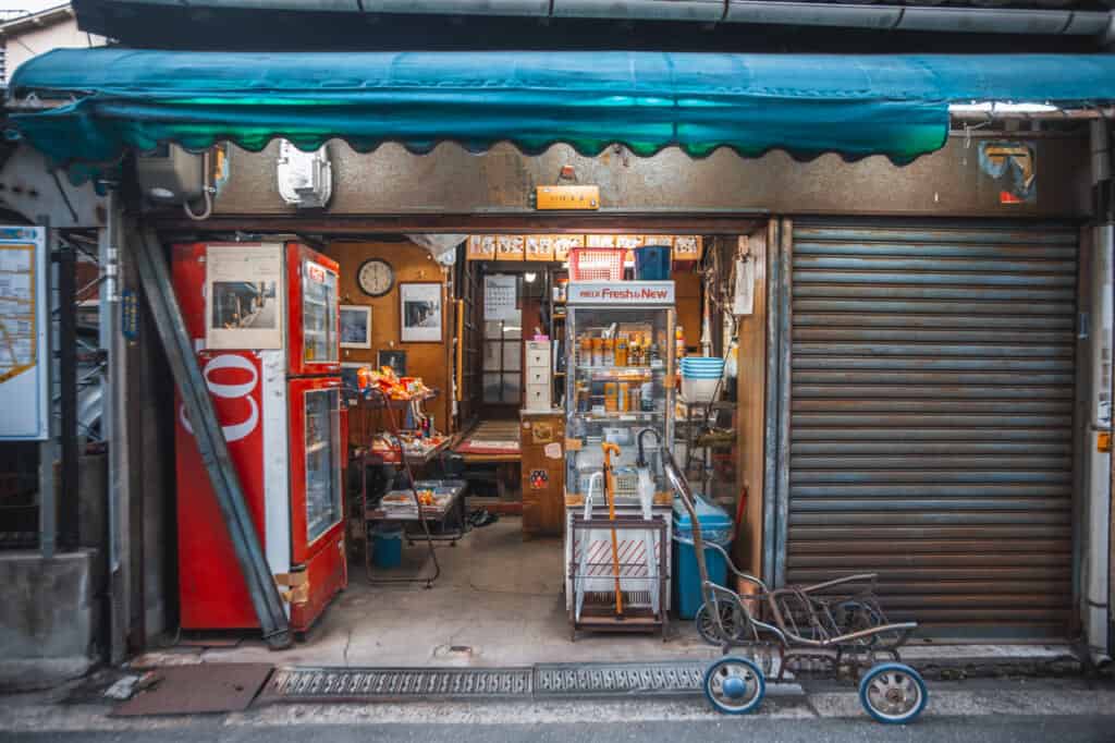Old shop in Nakazakicho