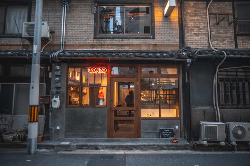 Hair salon hosted in an old building