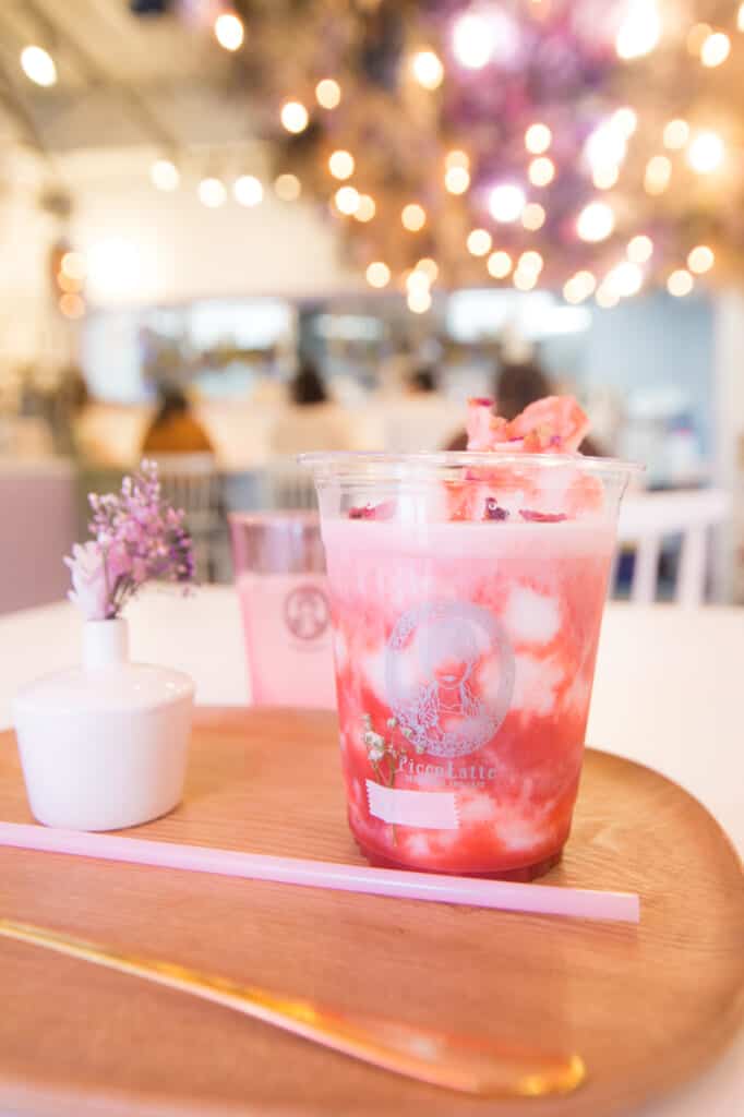 Smoothie in Picco Latte cafe