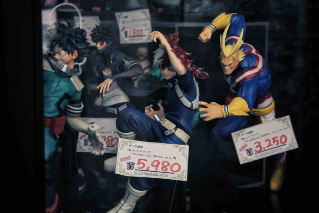 Manga figurines Osaka