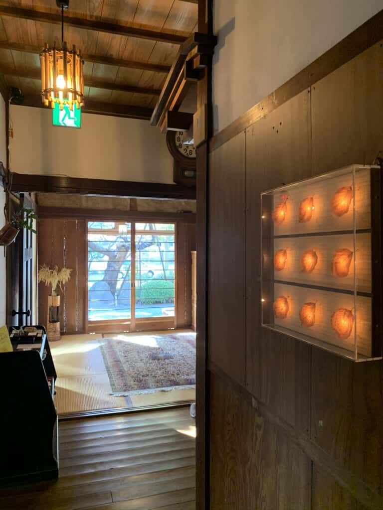 Inside a Showa-era ryokan