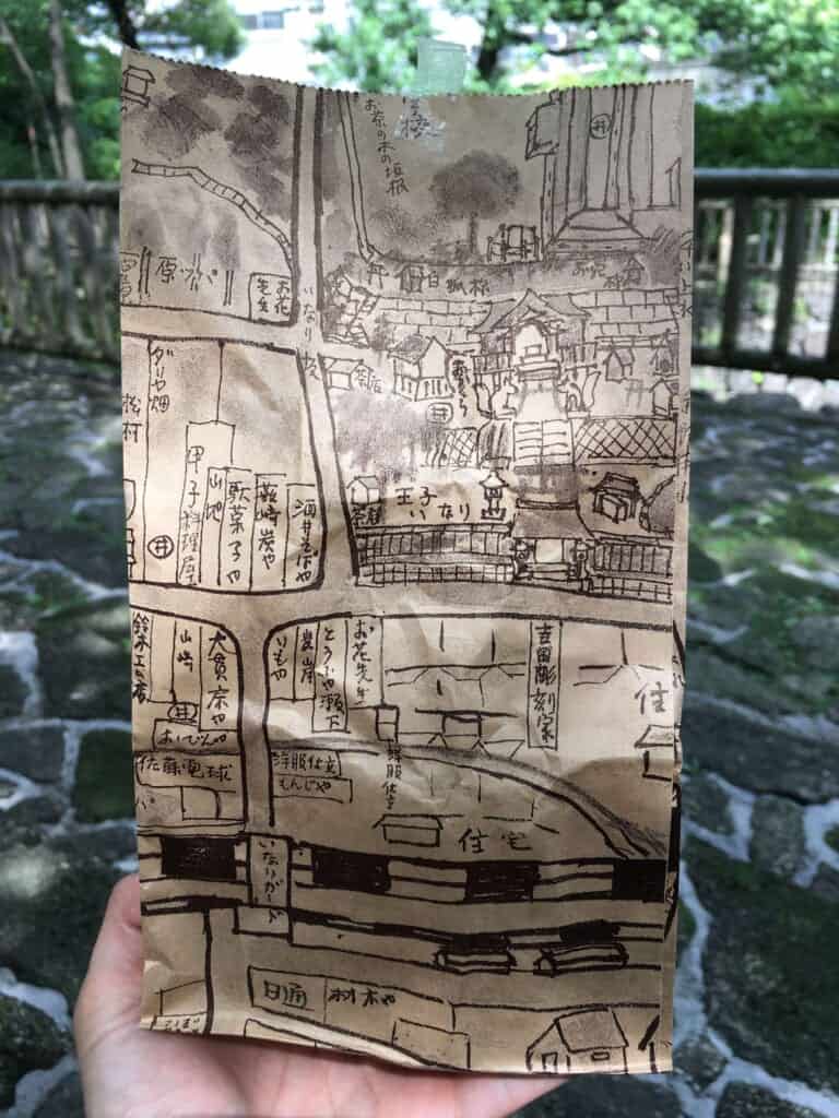 Ishinabe Kuzumochi's paperbag