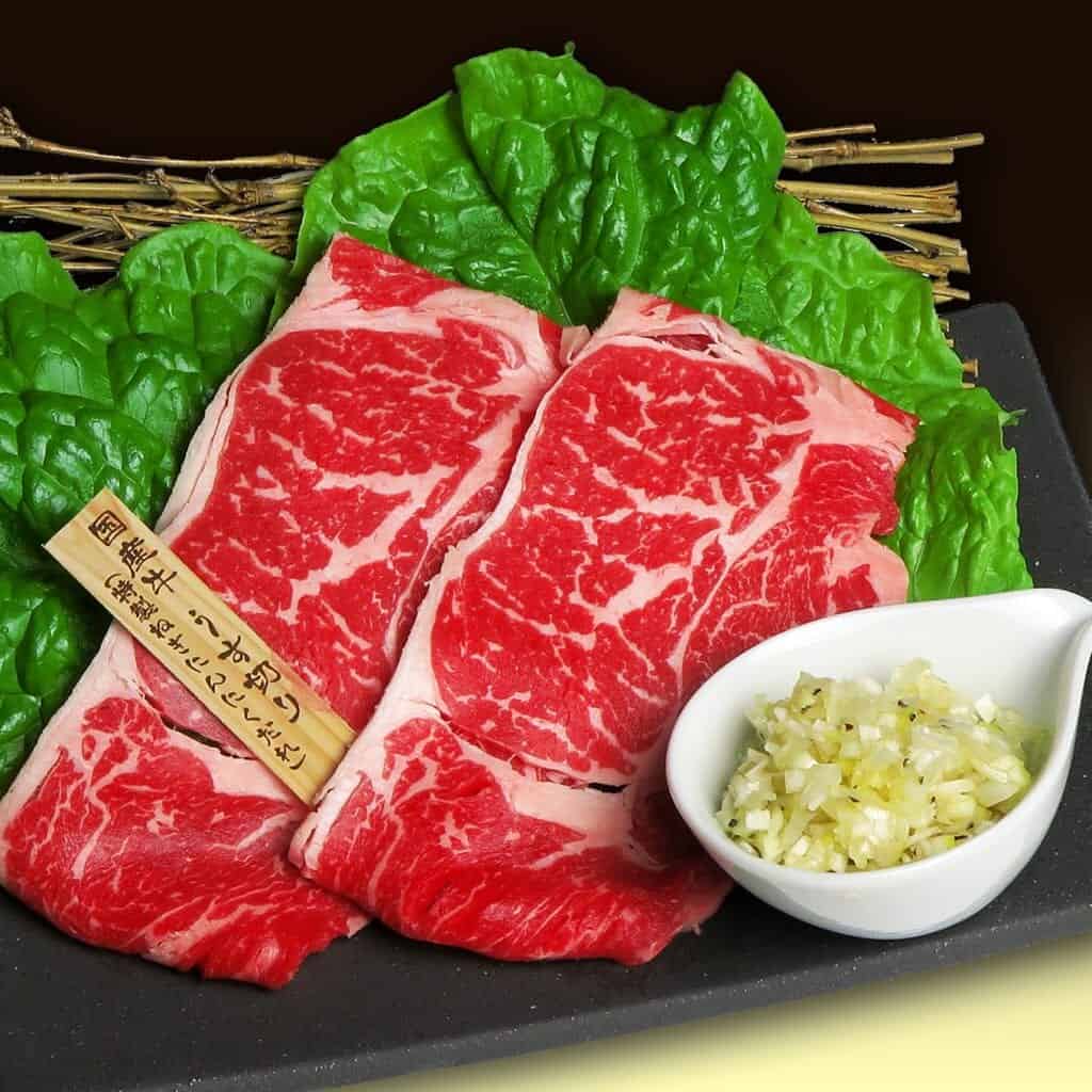 Yakiniku meat