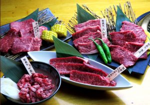 Yakiniku meat