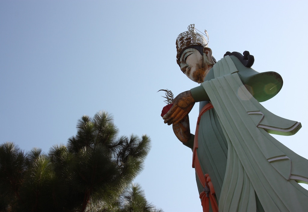 Kannon Statue at Kosanji Temple, Ikuchijima Island