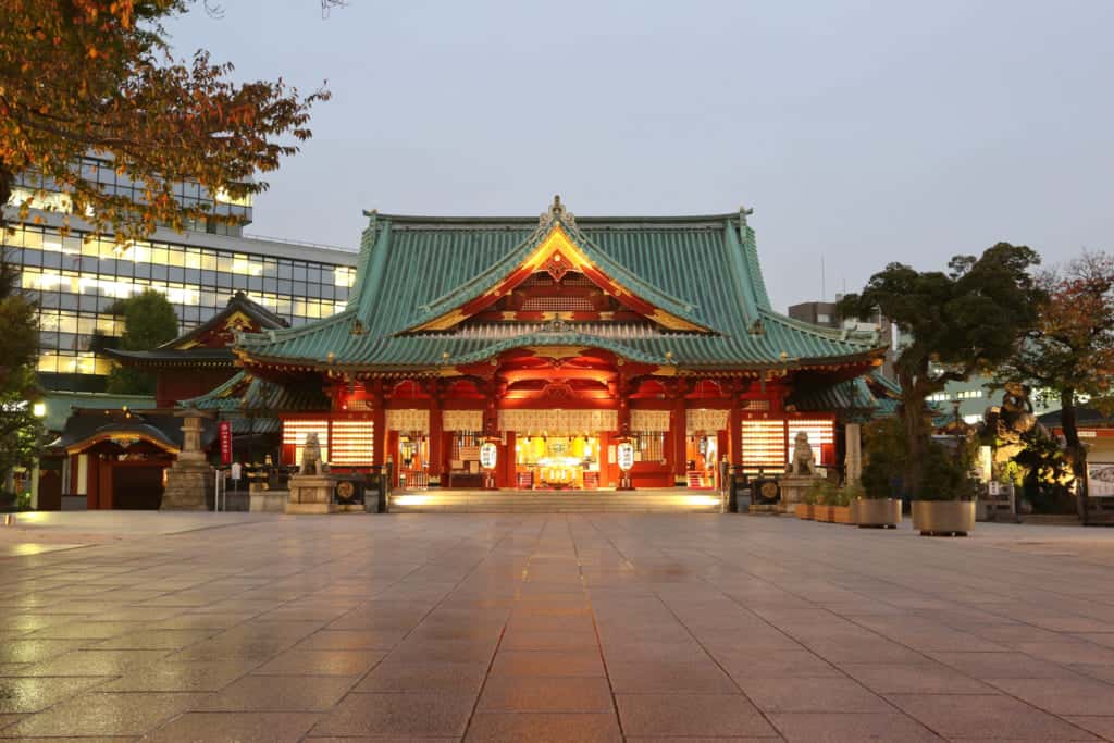Kanda Myojin in Tokyo, Japan.