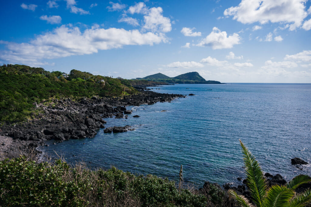 Goto Island coastline from Abunze Visitor Center