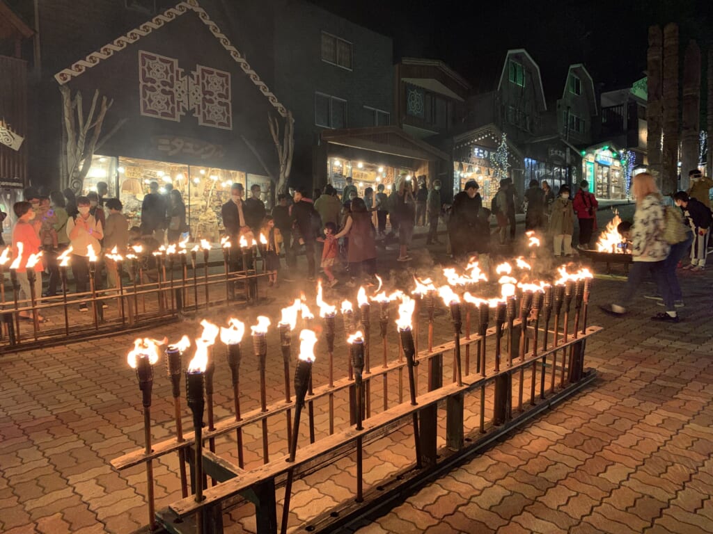 Ainu ceremony in Akan Kohan