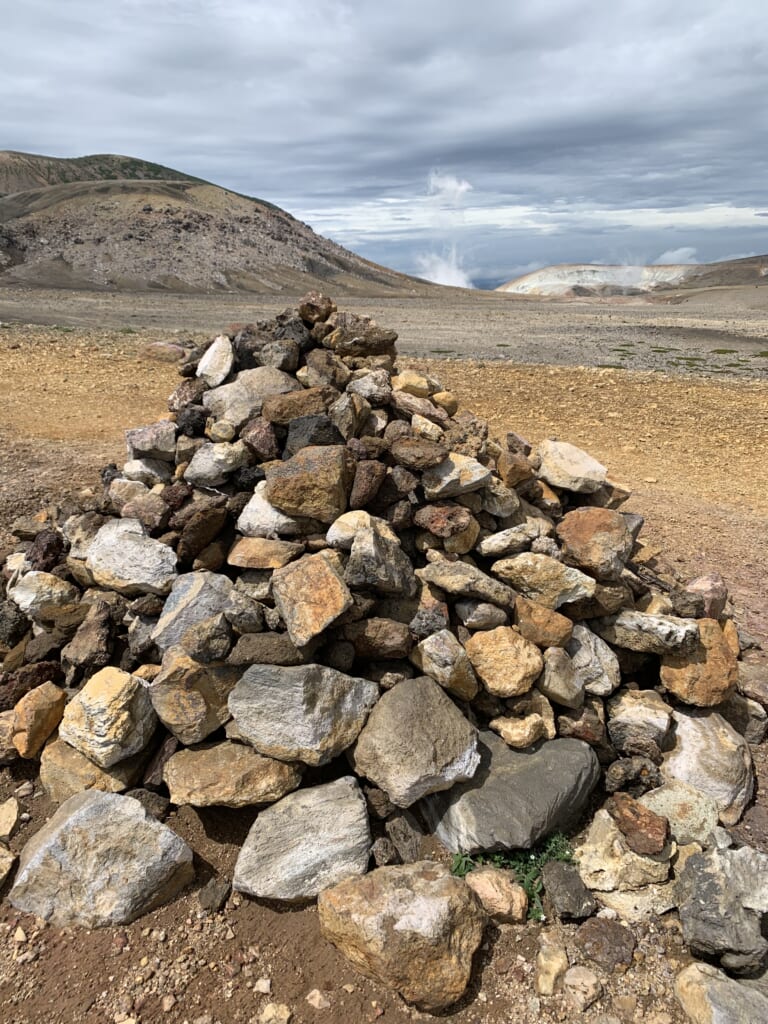 Cairn on Mount Meakan