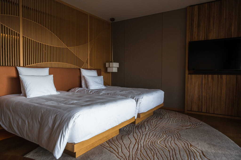 luxury accommodation in Japan's onsen capital of Beppuq