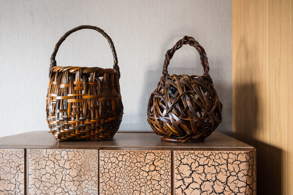 traditional bamboo craft in oita prefecture