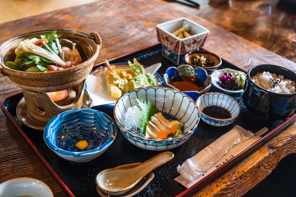 Japanese cuisine near kyoto