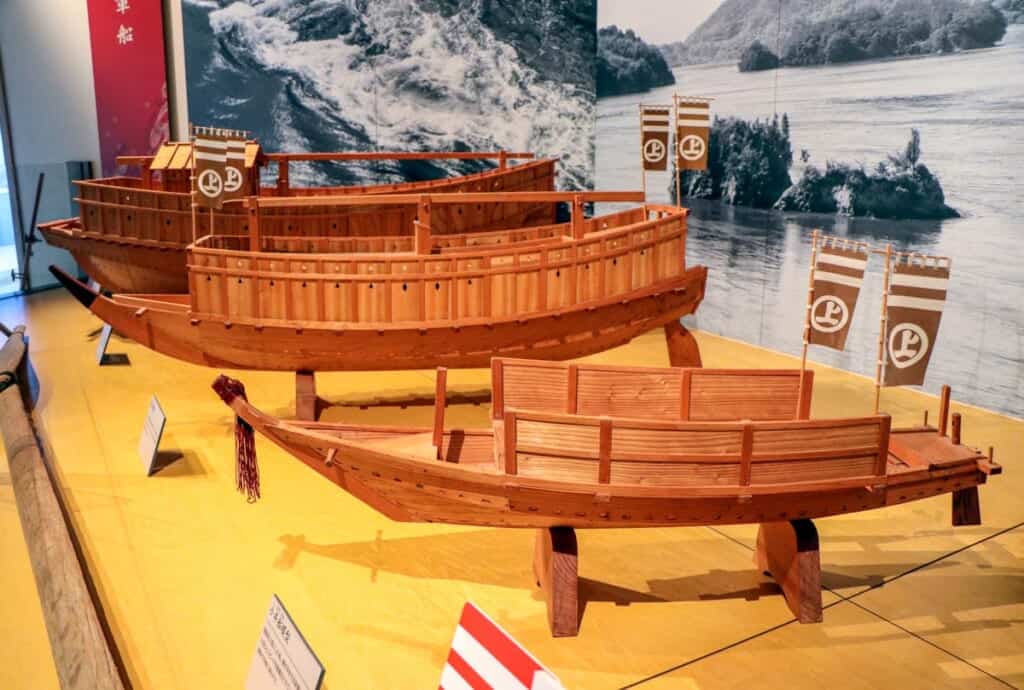 Japanese Pirate Boats at Murakami Suigun Museum