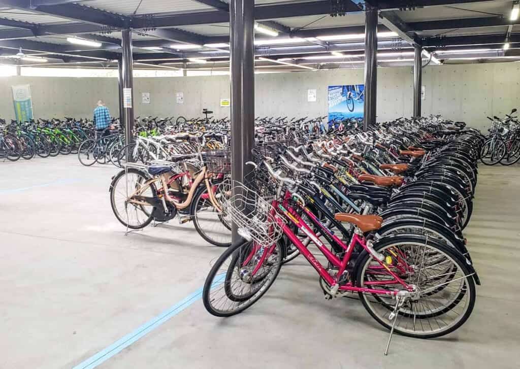 Bikes available at Sunrise Itoyama