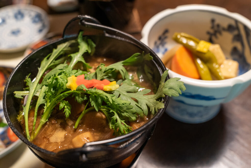 samurai busho meal at heki-tei