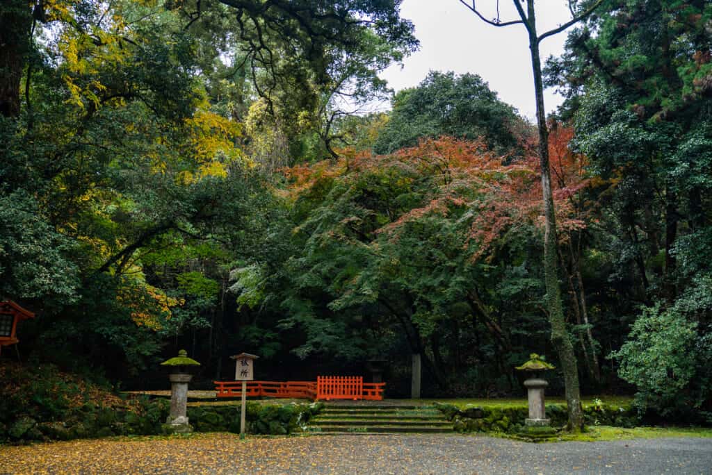 Usa jinju garden in oita prefecture